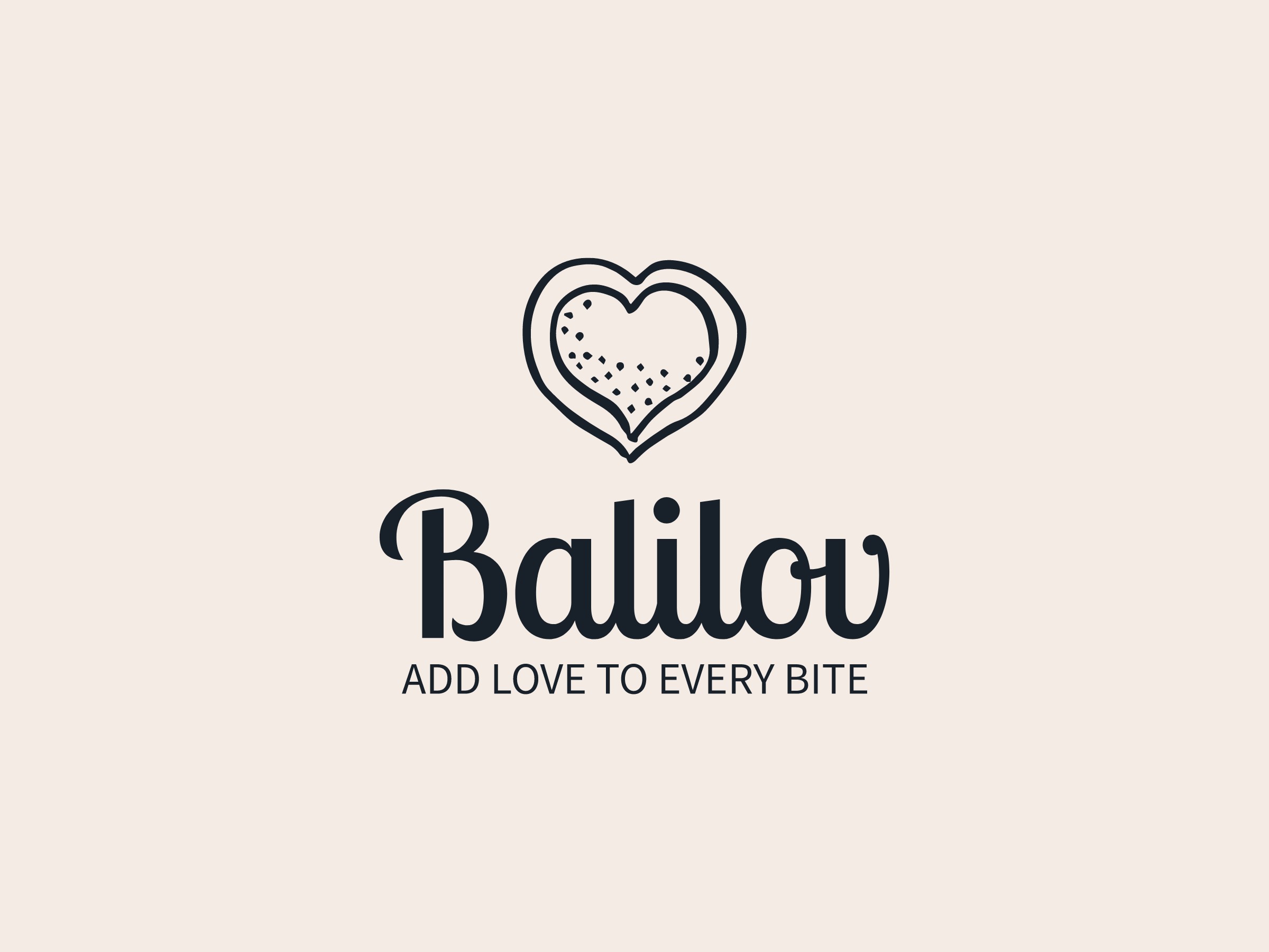 Balilov heart logo, Add Love To Every Bite